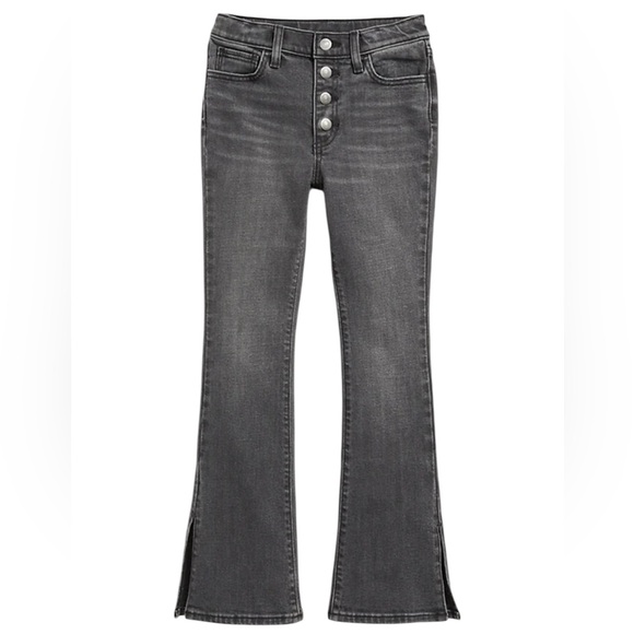 Old Navy Girls High-Waisted Built-In Tough Flare Jeans - Picture 1 of 7